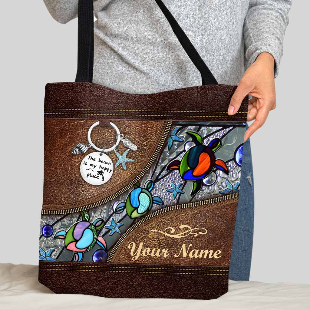 Sea Waves - Sea Lover Personalized  Tote Bag