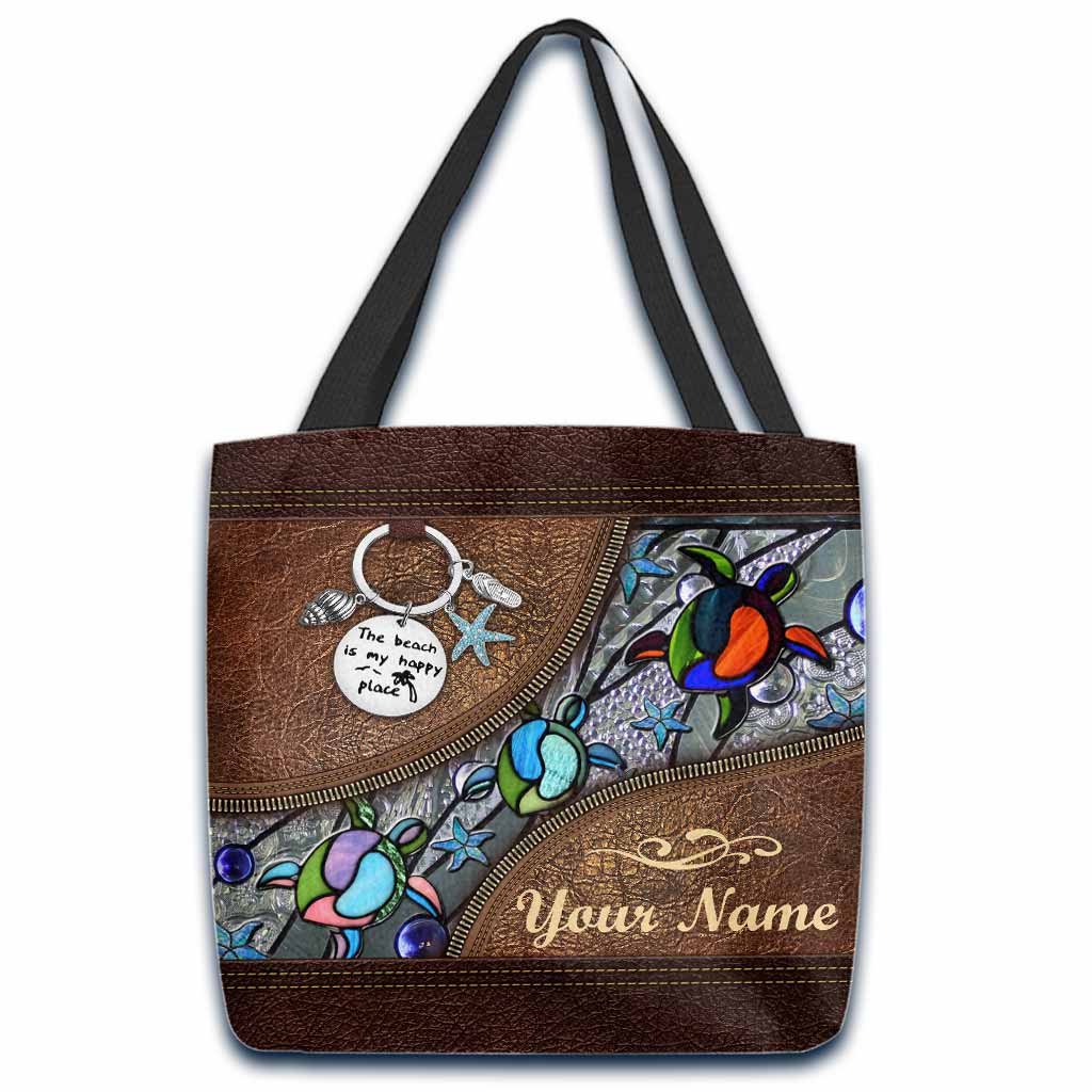 Sea Waves - Sea Lover Personalized  Tote Bag