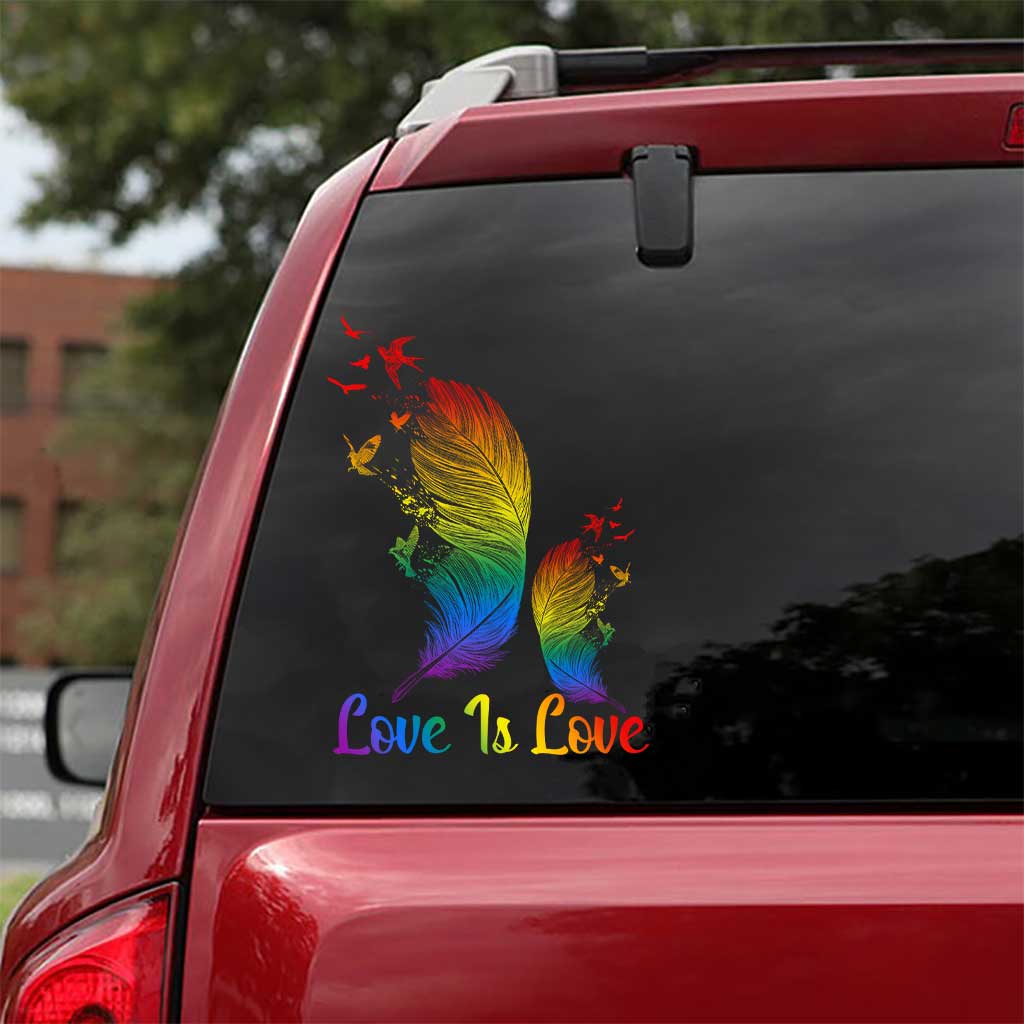 I Am Brave - LGBT Support Decal Full