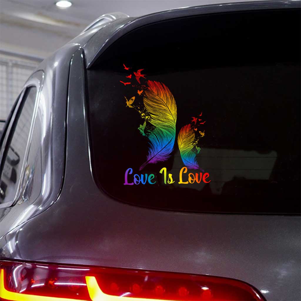 I Am Brave - LGBT Support Decal Full