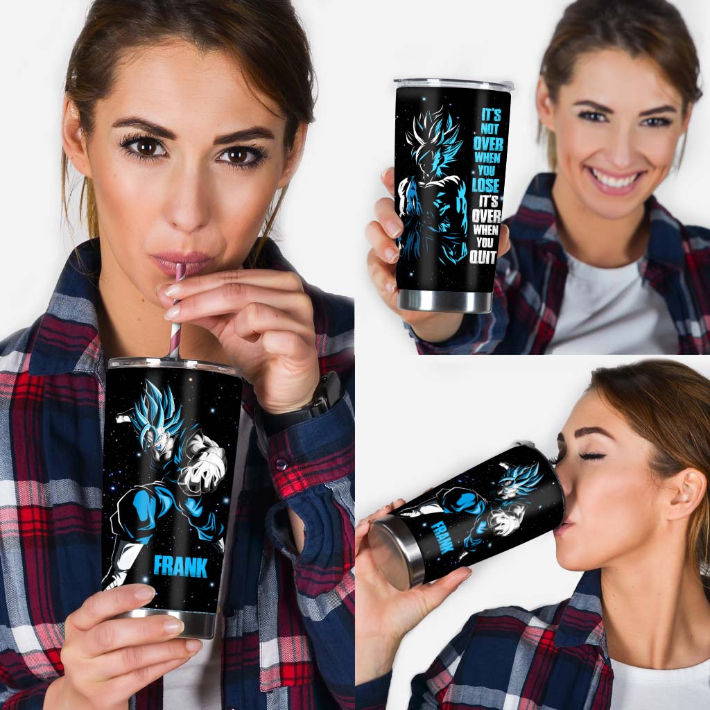 Quitting Is Not - Personalized Seven Balls Tumbler