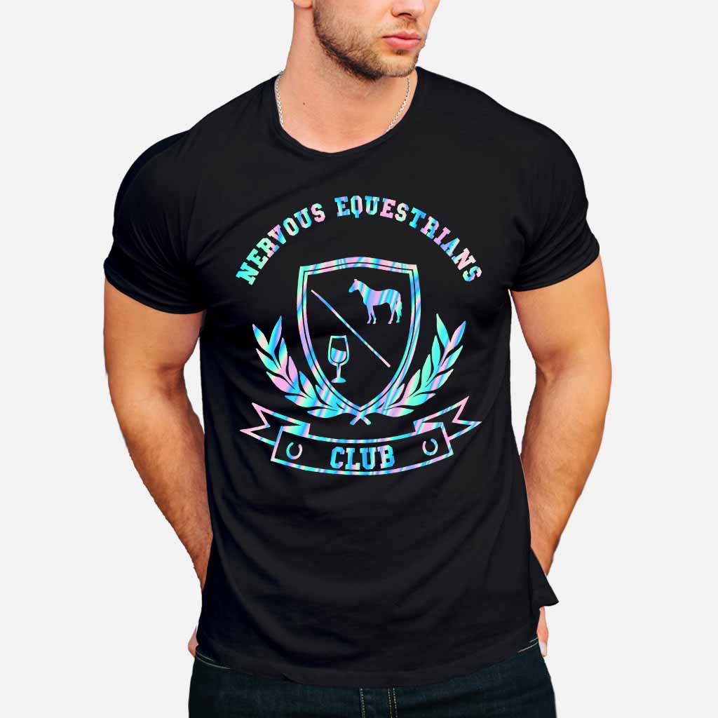 Nervous Equestrians Club - Horse T-shirt and Hoodie