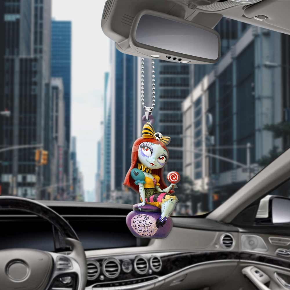 Deadly Night Shade - Nightmare Car ornament (Printed On Both Sides)