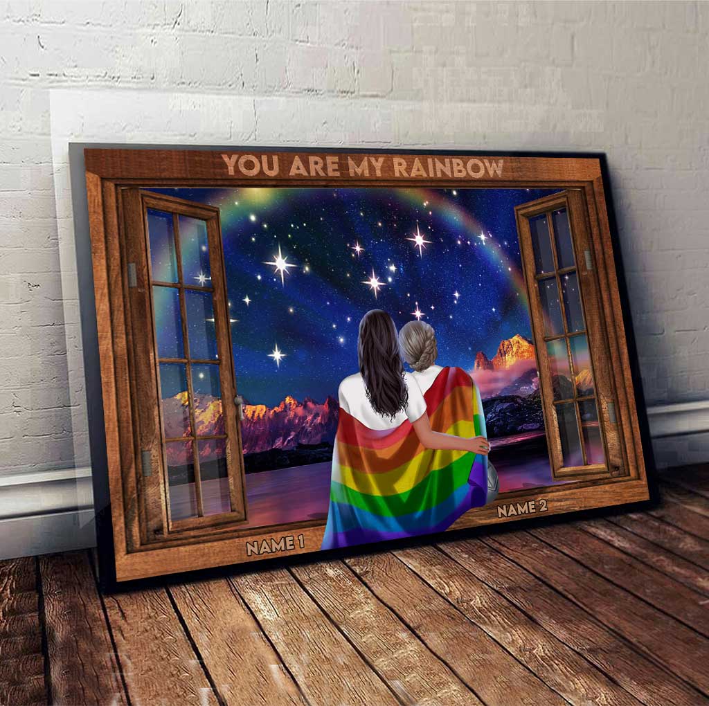 Love Is Love - Personalized LGBT Support Poster