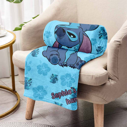 Hands Off - Personalized Ohana Blanket