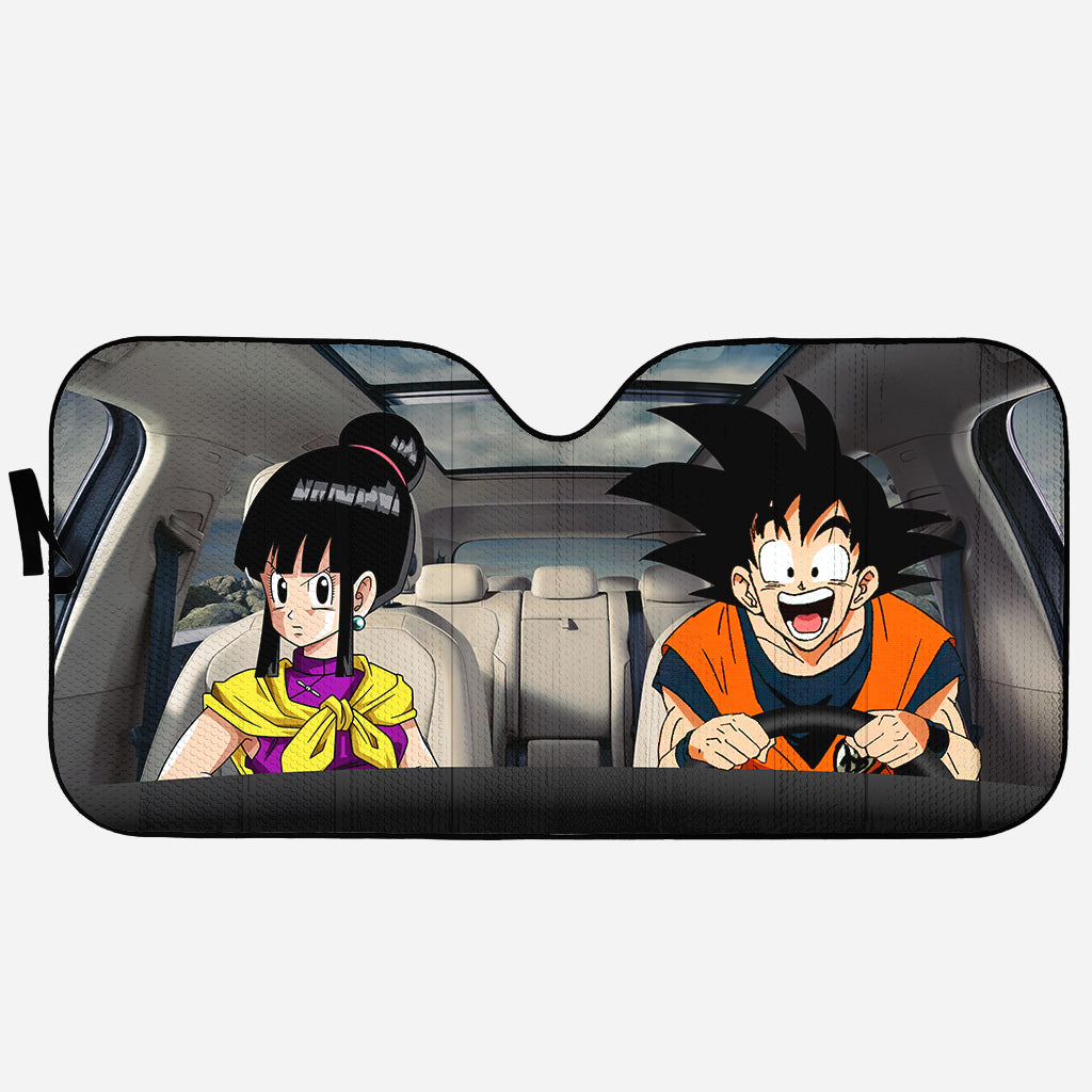 A Happy Couple Seven Balls Car Sunshade