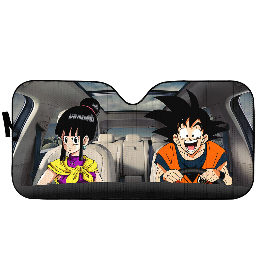 A Happy Couple Seven Balls Car Sunshade
