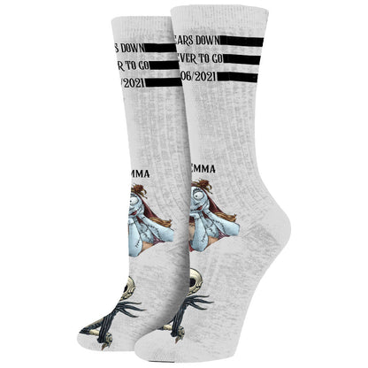 Forever To Go - Personalized Nightmare Socks