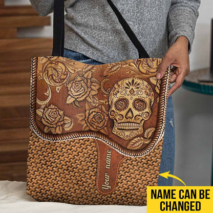 Saddle - Skull Personalized Tote Bag