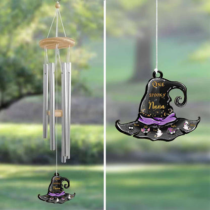 One Spooky Nana - Personalized Halloween Grandma Wind Chime