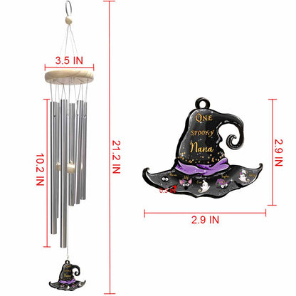 One Spooky Nana - Personalized Halloween Grandma Wind Chime