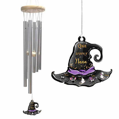 One Spooky Nana - Personalized Halloween Grandma Wind Chime