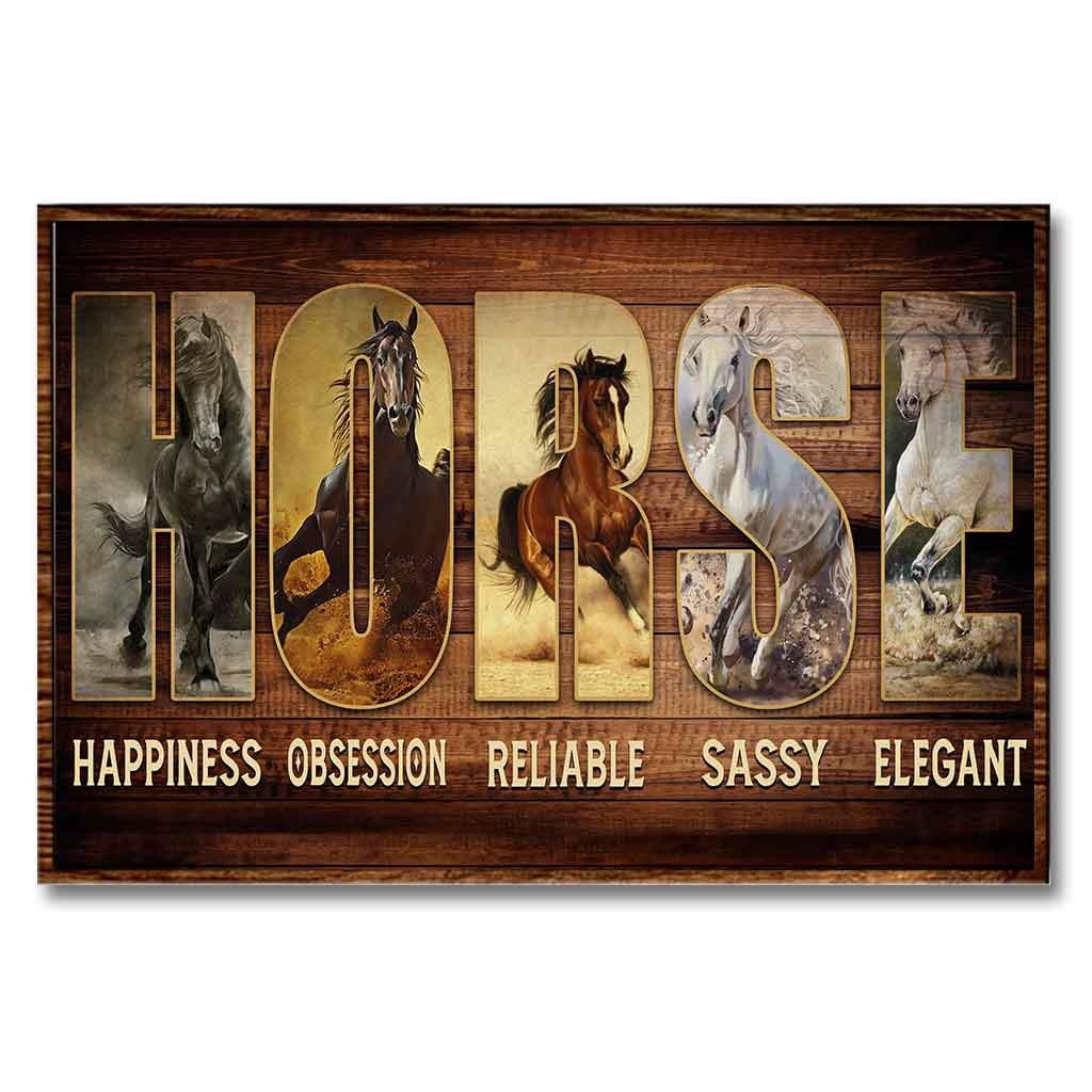 Love Horses - Poster