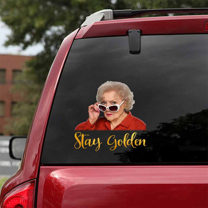 Stay Golden - Decal Full