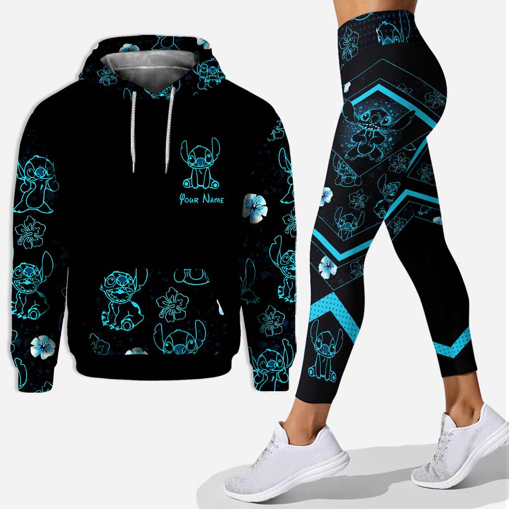 Ohana Means Family - Personalized Hoodie and Leggings