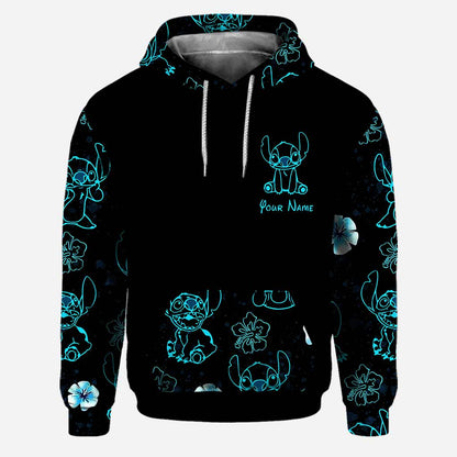 Ohana Means Family - Personalized Hoodie and Leggings