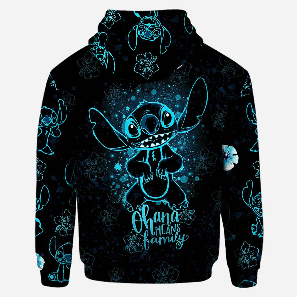 Ohana Means Family - Personalized Hoodie and Leggings