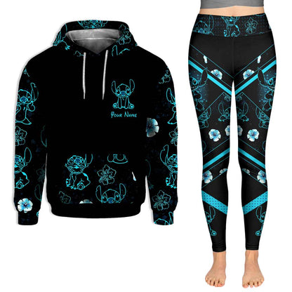 Ohana Means Family - Personalized Hoodie and Leggings