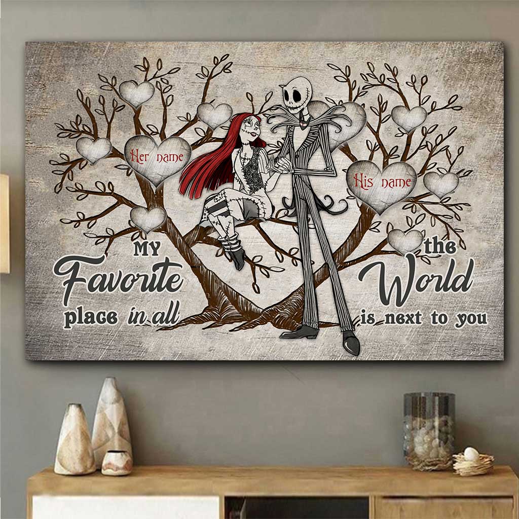 My Favorite Place - Personalized Nightmare Poster