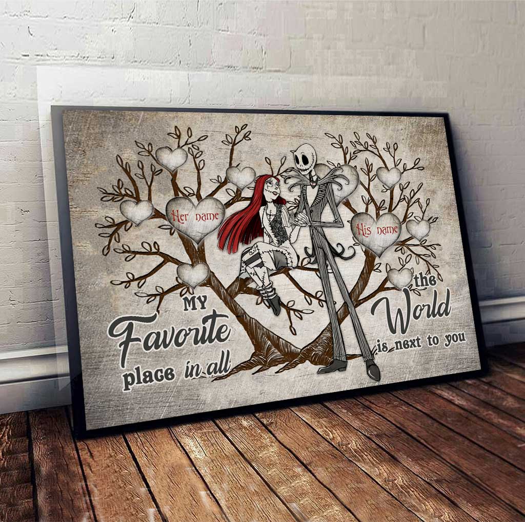 My Favorite Place - Personalized Nightmare Poster