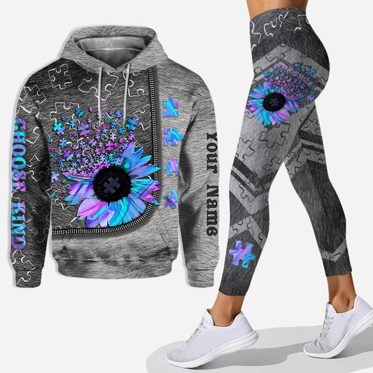 It's OK To Be Different - Personalized Autism Awareness Hoodie and Leggings