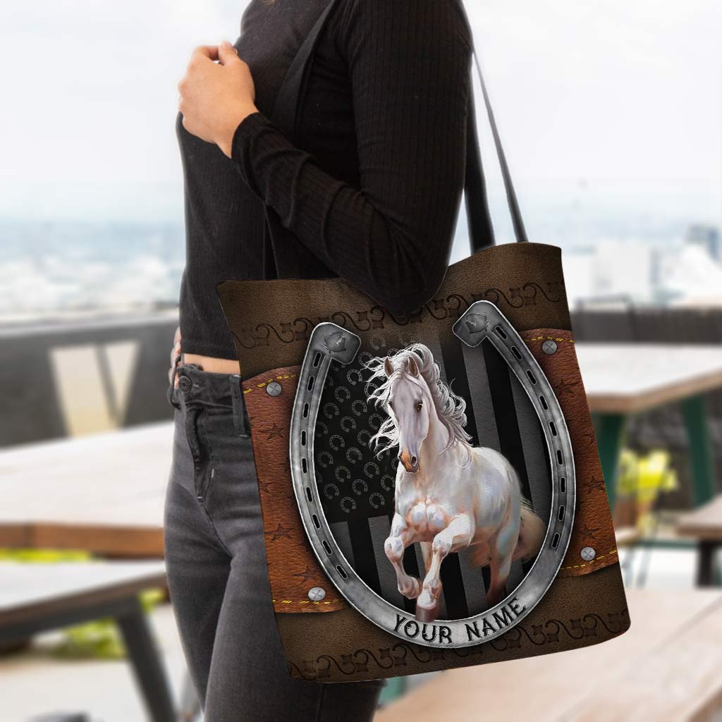 Love Horses - Personalized Tote Bag