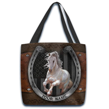 Love Horses - Personalized Tote Bag