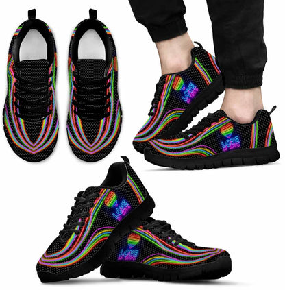 Love Is Love - LGBT Support Sneakers