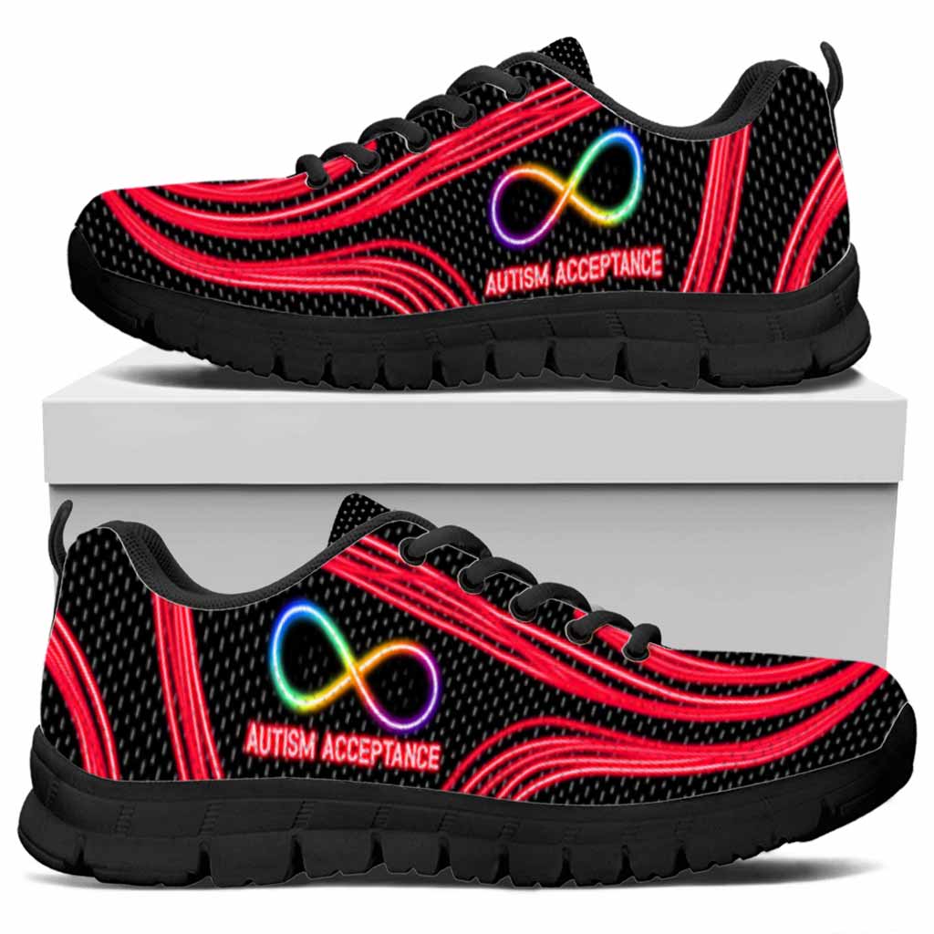 Autism Acceptance - Autism Awareness Sneakers