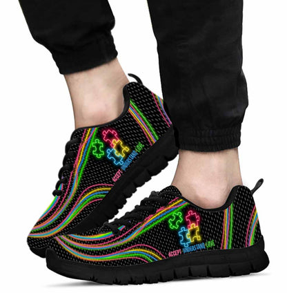 Accept Understand Love - Autism Awareness Sneakers