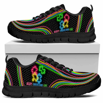 Accept Understand Love - Autism Awareness Sneakers