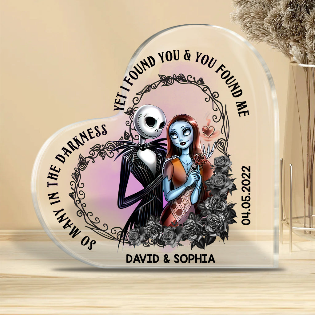 So Many In The Darkness - Personalized Nightmare Custom Shaped Acrylic Plaque