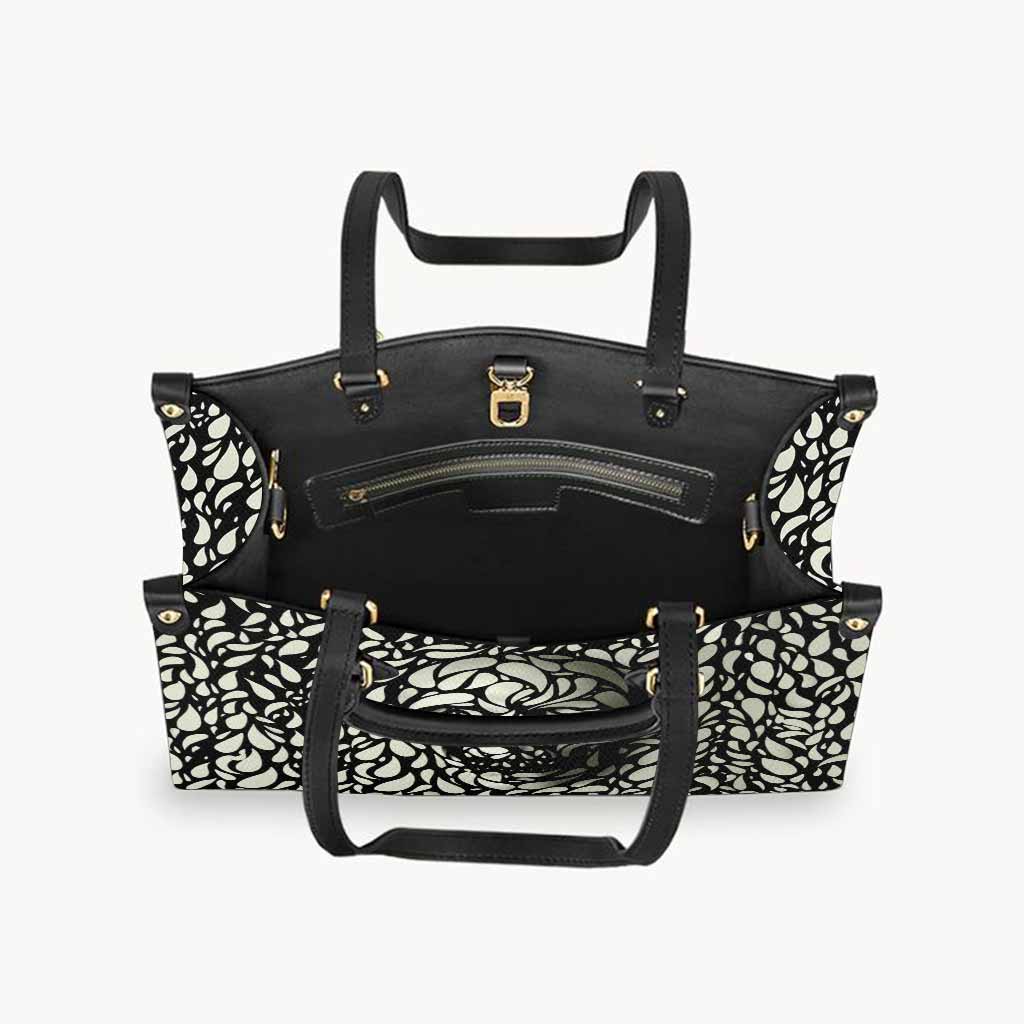 Skull Illusion - Leather Handbag