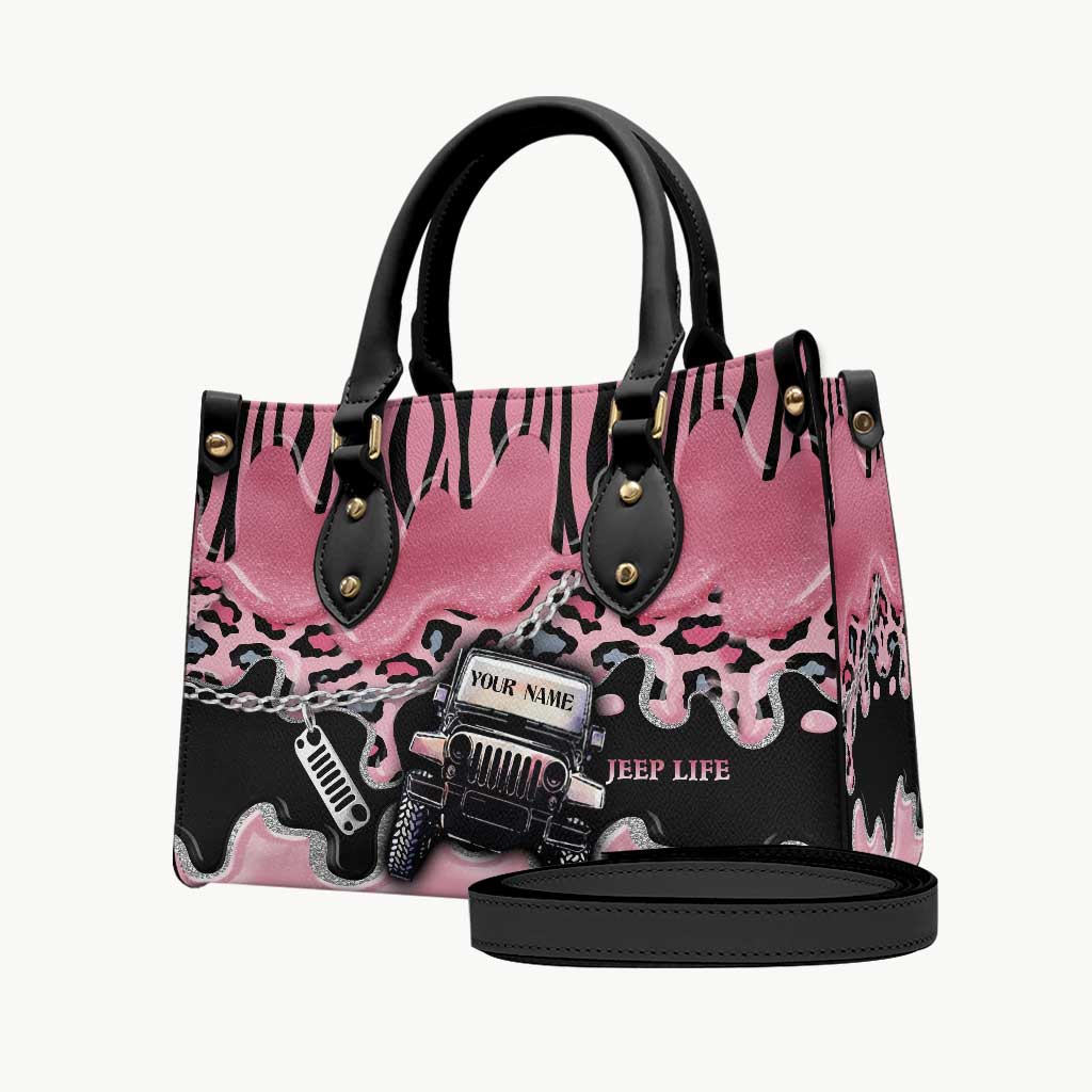 Wild Life - Personalized Car Leather Handbag