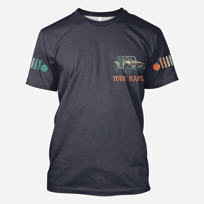 Doors off Adventure on - Personalized Car All Over T-shirt and Hoodie