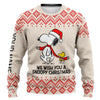 White Dog Christmas - Personalized Christmas Sweater