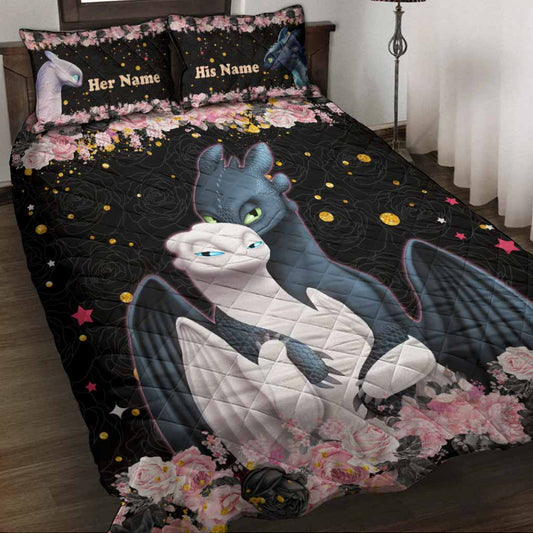 Magic Love Story - Personalized Quilt Set