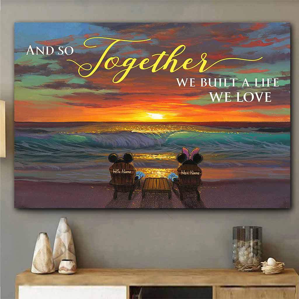 Magic Couple - Personalized Mouse Poster