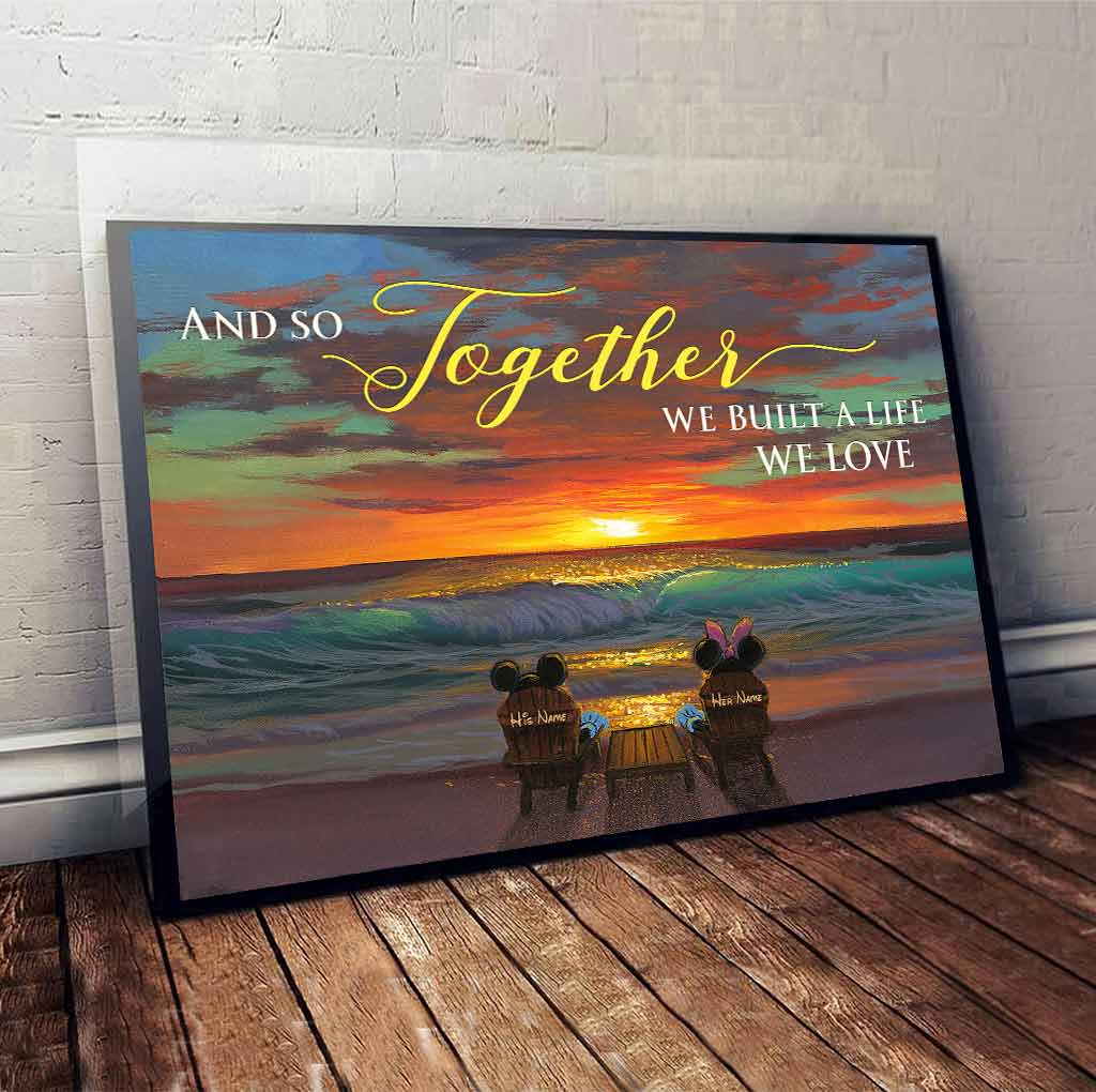 Magic Couple - Personalized Mouse Poster