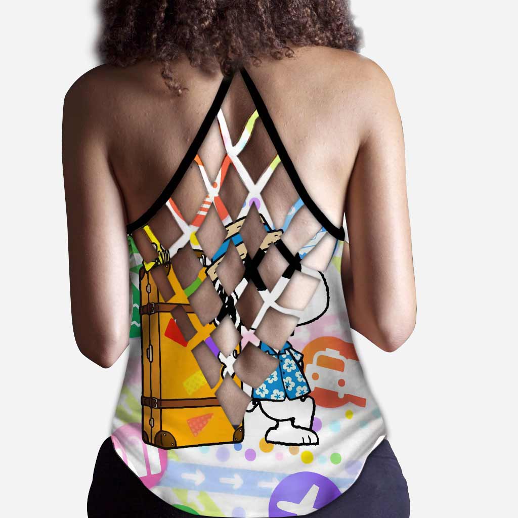 Summer Is Calling - Cross Tank Top