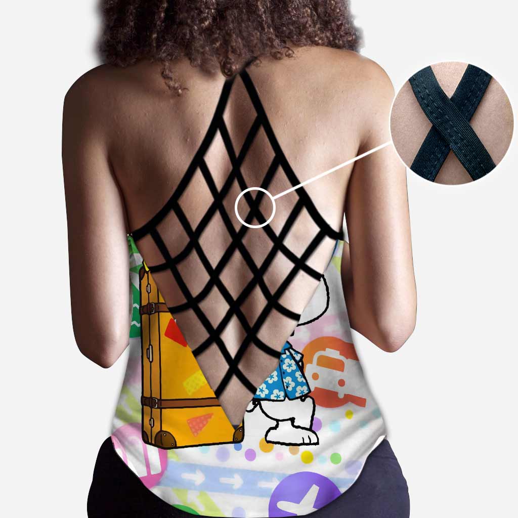 Summer Is Calling - Cross Tank Top