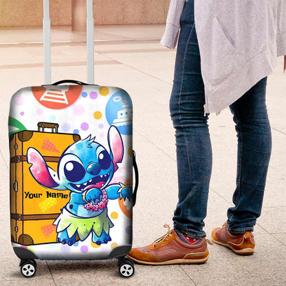 Summer Is Calling - Personalized Ohana Luggage Cover