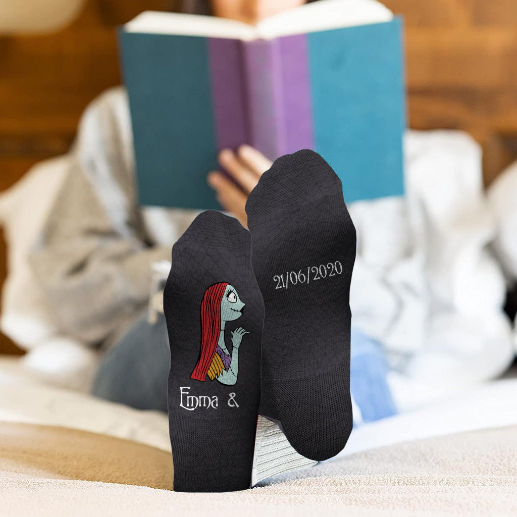 Nightmare Couple - Personalized Nightmare Socks