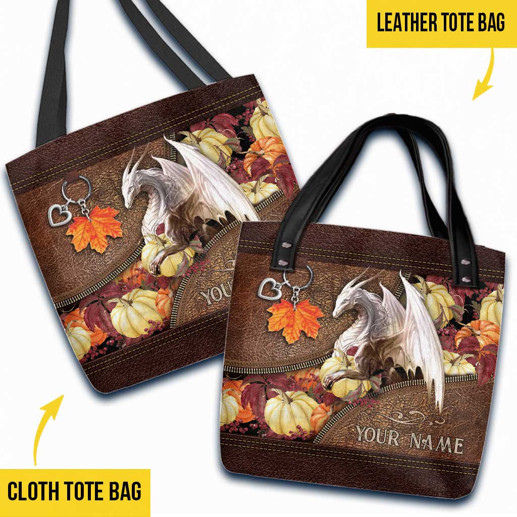 Autumn Vibes - Dragon Personalized Tote Bag