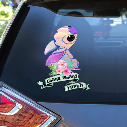 Ohana Means Family - Hologram Decal Full