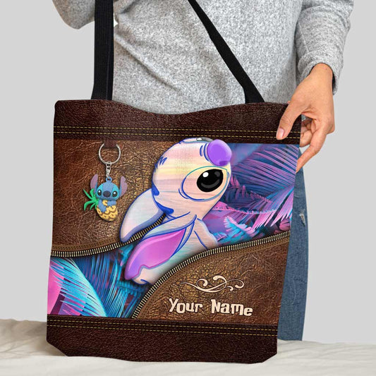 Love Ohana Hologram - Personalized Tote Bag