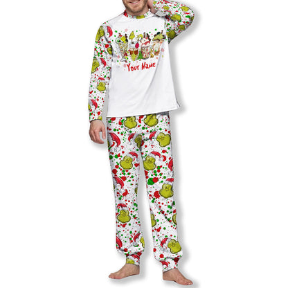 Mischief Snacks - Personalized Christmas Stole Christmas Pajamas Set