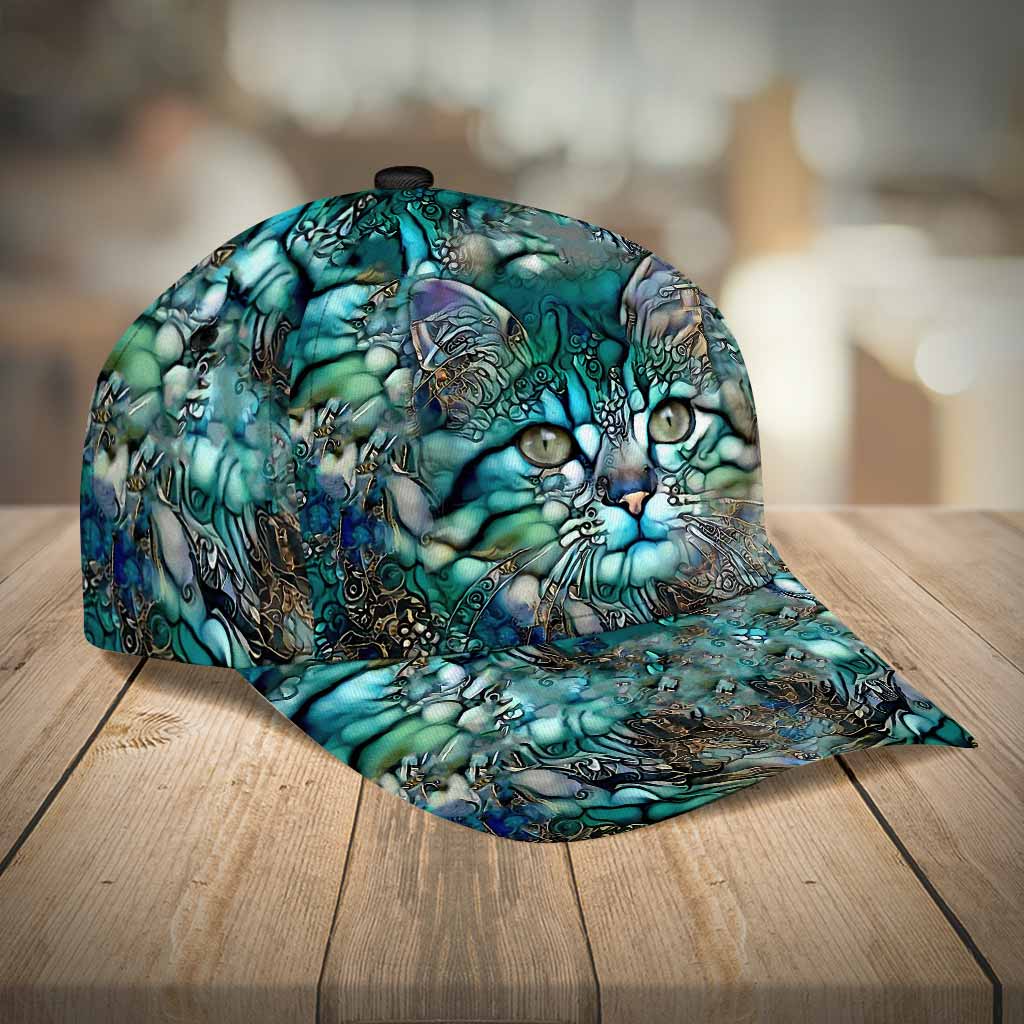 Cat Art Cap