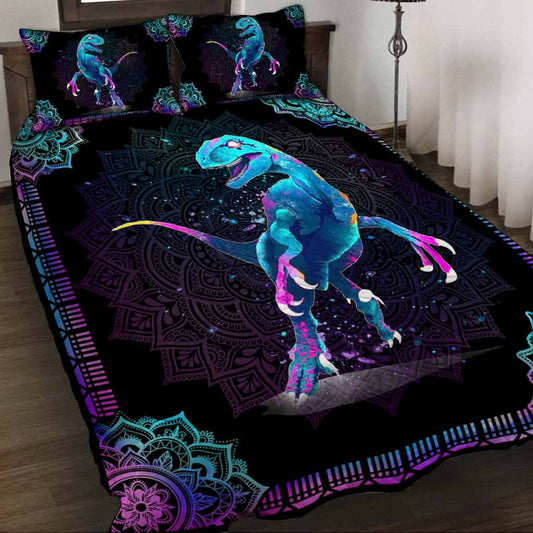 Dinosaur Quilt Bed Set