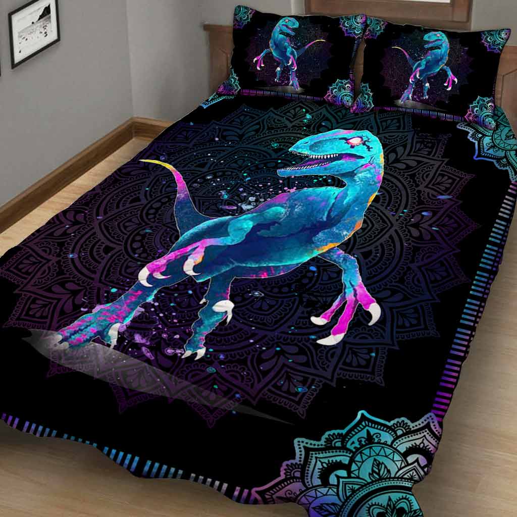 Dinosaur Quilt Bed Set